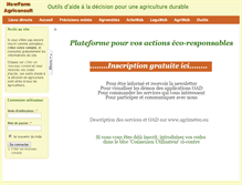 Tablet Screenshot of newfarm-agriconsult.com